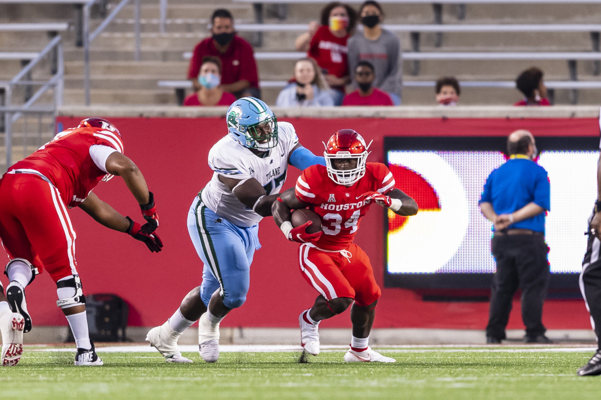 FB - Jeffery Johnson, Tulane Green Wave, Houston Cougars